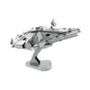  Mô hình kim loại lắp ráp 3D Millennium Falcon (Silver) – Metal Mosaic MP652 