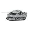  Mô hình kim loại lắp ráp 3D Tiger I Tank (Xe Tăng Tiger I) (Silver) Metal Mosaic MP701 