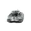  Mô hình kim loại lắp ráp 3D Tiger I Tank (Xe Tăng Tiger I) (Silver) Metal Mosaic MP701 