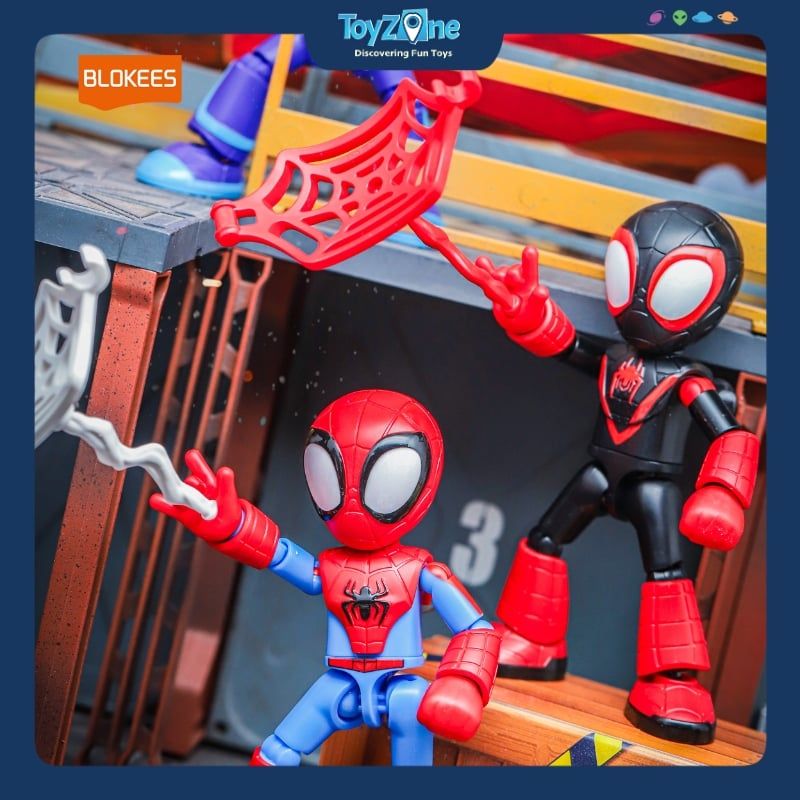 Mô hình đồ chơi Lắp ráp Marvel Spidey and His Amazing Friends Model Kits BLOKEES