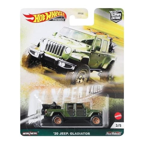 Mô hình xe Jeep Gladiator 2020 Car Culture Series: Off-Road 1:64 Hot Wheels Premium