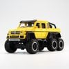 Mô hình xe Mercedes Benz G63 AMG 6x6 Yellow 1:32 Newao Alloy (9)