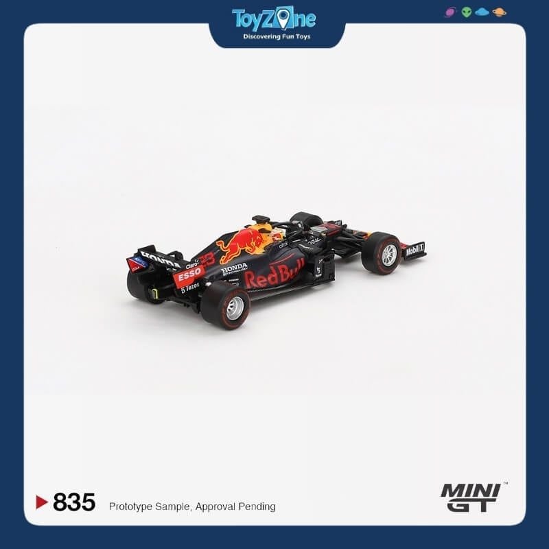 Mô hình xe F1 Red Bull RB16B #33 Max Verstappen 2021 Abu Dhabi Grand Prix Winner 1:64 MiniGT