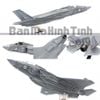  Mô hình máy bay chiến đấu F-35 Lightning II 2017 Lockheed Martin USA 1:72 Amer 