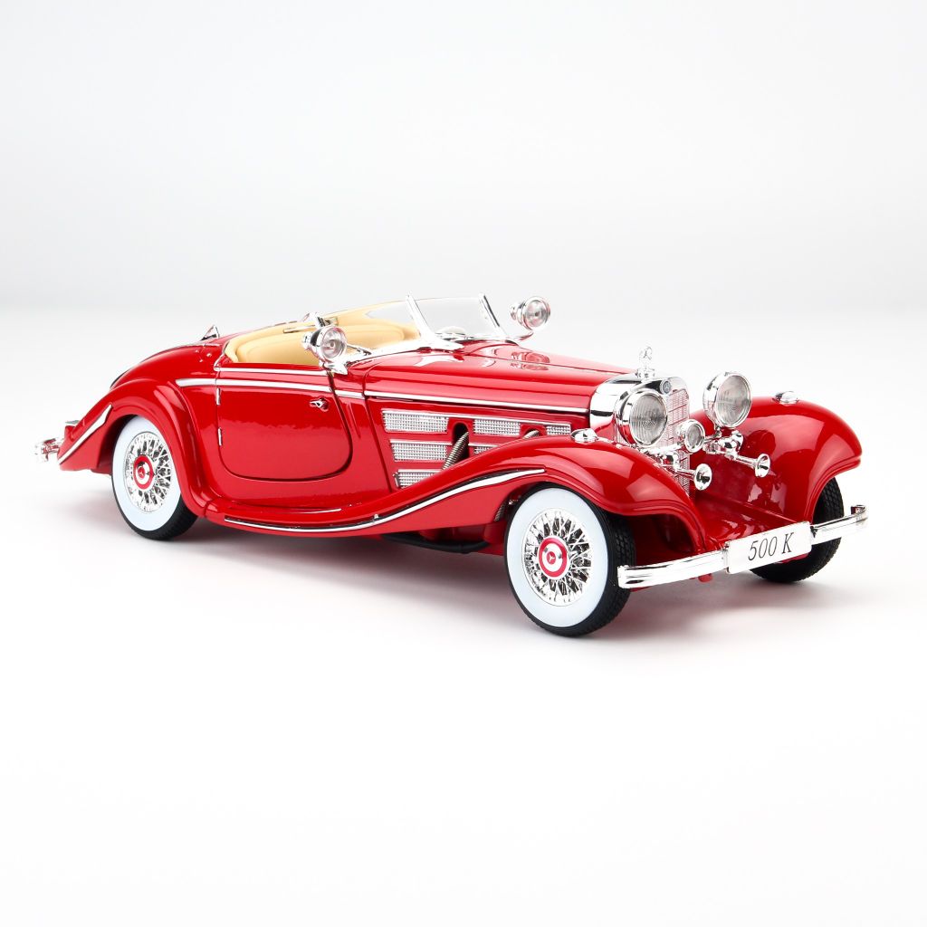 Mô hình xe Mercedes-Benz 500K Type Special Red 1:18 Maisto