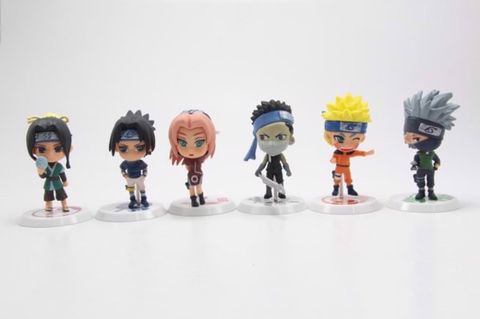 Mua Mô Hình Naruto Bộ 6 Nhân Vật Chibi Cao 6cm Trang Trí Decor Siêu Cute  Tượng Figure  Naruto  Tiki