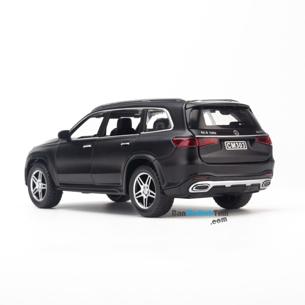 Mô hình xe SUV Mercedes-Benz GLS580 1:32 Chimei Model Black giá rẻ (4)