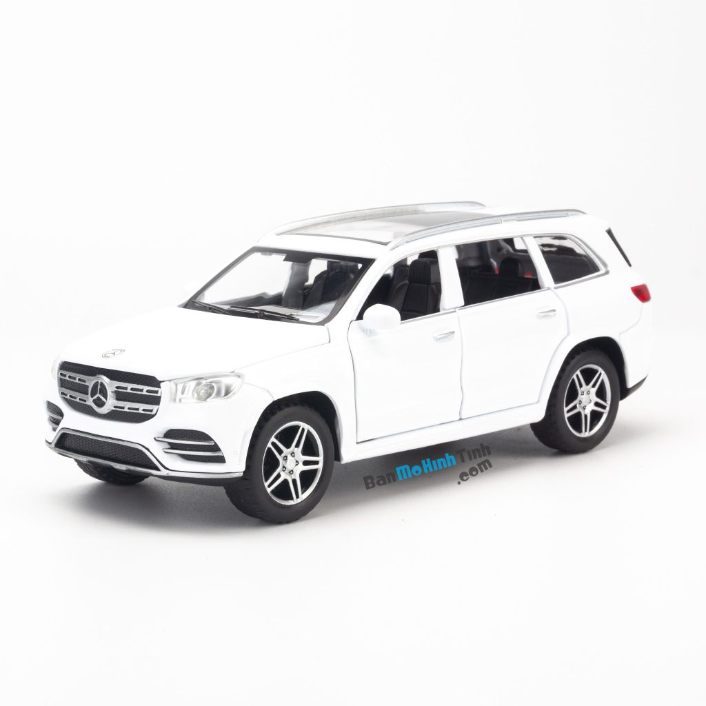 Mô hình xe SUV Mercedes-Benz GLS580 1:32 Chimei Model White giá rẻ (2)