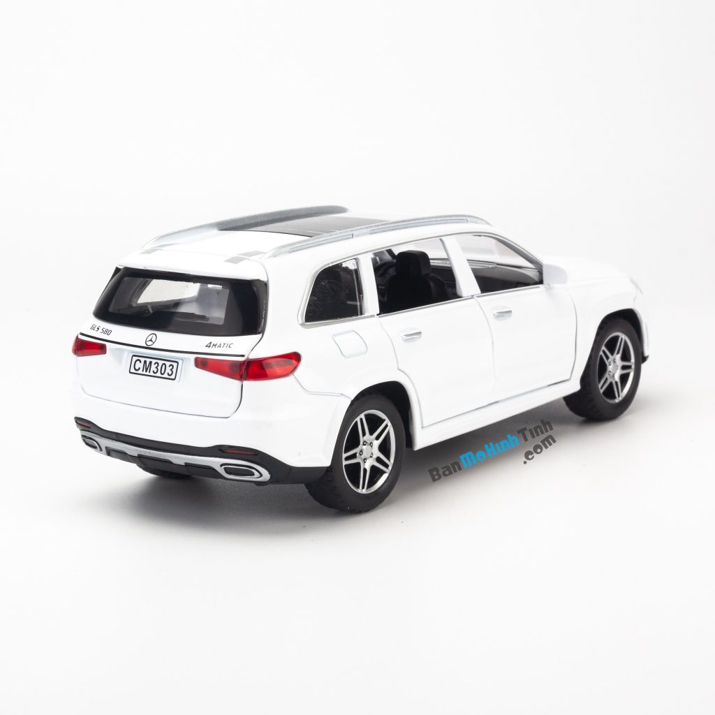 Mô hình xe SUV Mercedes-Benz GLS580 1:32 Chimei Model White giá rẻ (5)