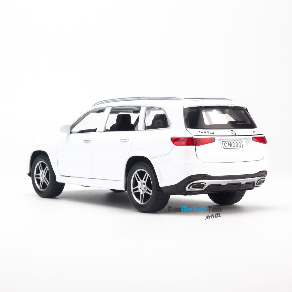 Mô hình xe SUV Mercedes-Benz GLS580 1:32 Chimei Model White giá rẻ (4)