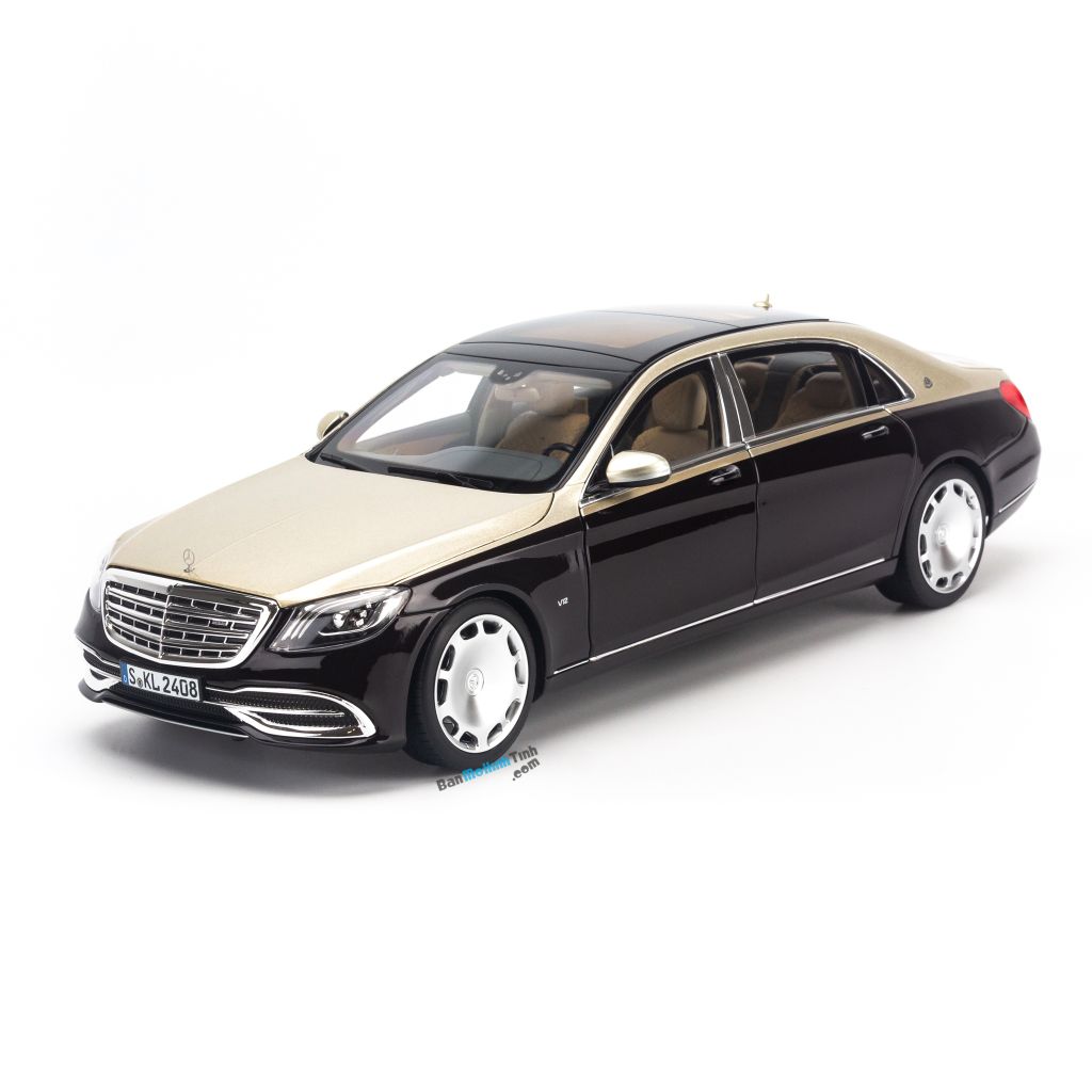 Mô hình xe Mercedes Maybach S650 W222 2019 1:18 Norev