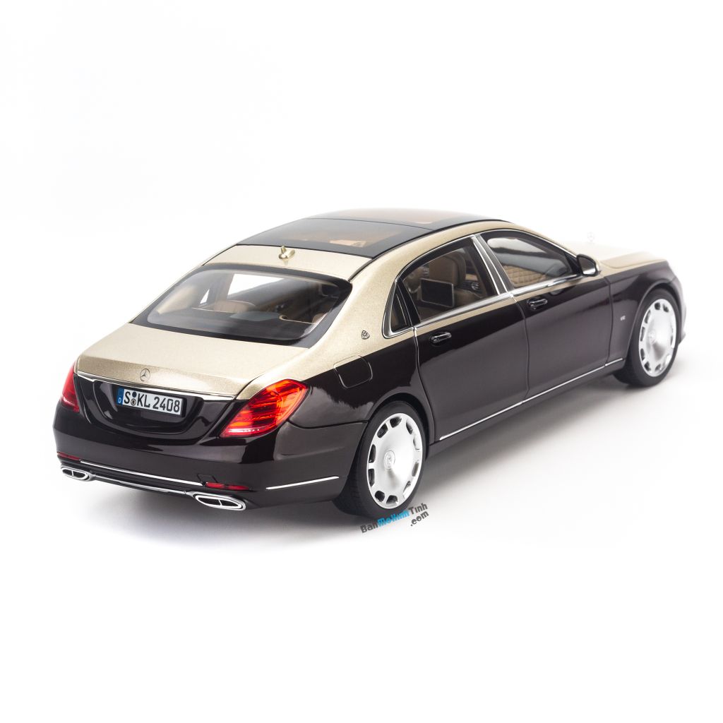 Mô hình xe Mercedes Maybach S650 W222 2019 1:18 Norev