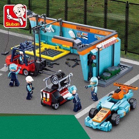  Bộ đồ chơi lắp ráp mô hình Xe đua F1 Sluban 