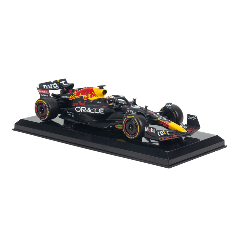 Mô hình xe F1 Oracle Red Bull RB18 Raing Winner Abu Dhabi Grand Prix 2022 1:24 Bburago