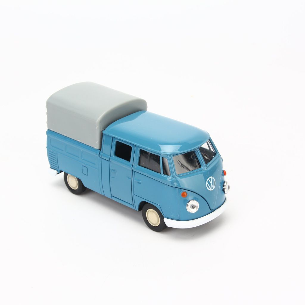  Mô hình xe Volkswagen Double Cabin Pick Up 1:36 Welly Blue- 43603H 