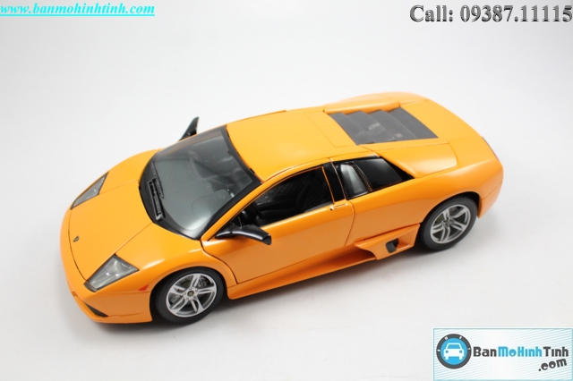 Mô hình xe ô tô Lamborghini Murcielago Lp640 Orange 1:18 Maisto –  