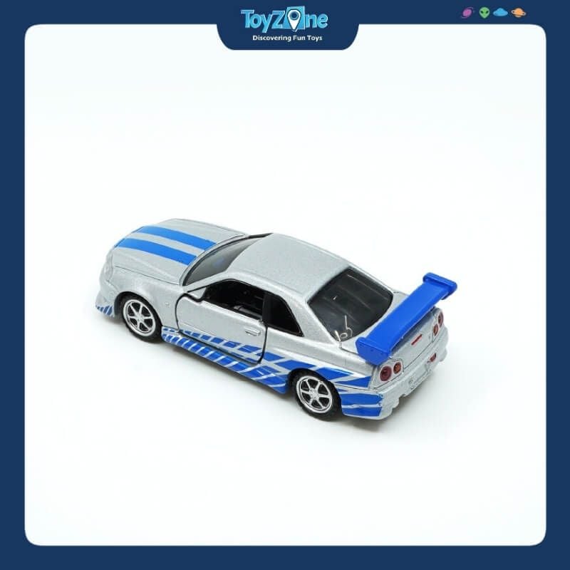 Mô hình xe Nissan BNR34 Skyline GT-R Fast and Furious TOMICA PREMIUM UNLIMITED 08