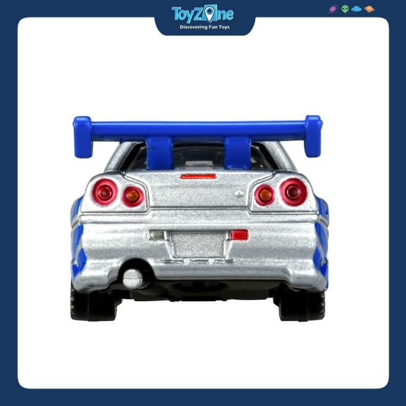 Mô hình xe Nissan BNR34 Skyline GT-R Fast and Furious TOMICA PREMIUM UNLIMITED 08