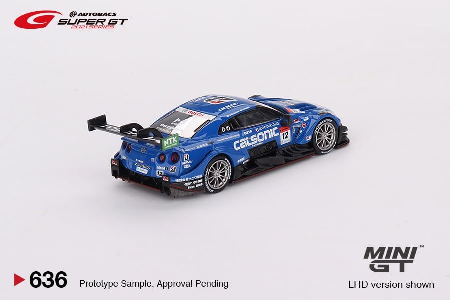 Mô hình xe Nissan GTR Nismo GT500 #12 Team Impul 2021 Super GT Series 1:64 MiniGT