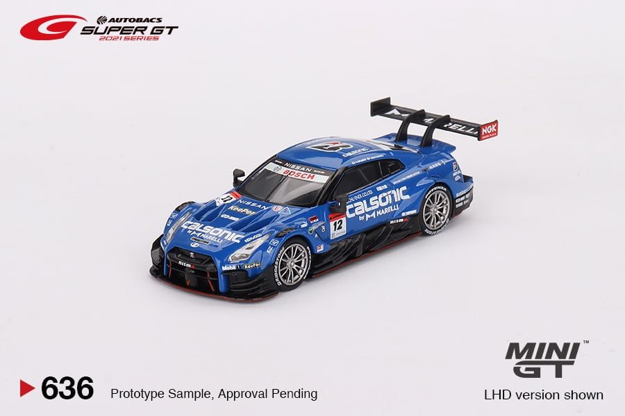 Mô hình xe Nissan GTR Nismo GT500 #12 Team Impul 2021 Super GT Series 1:64 MiniGT