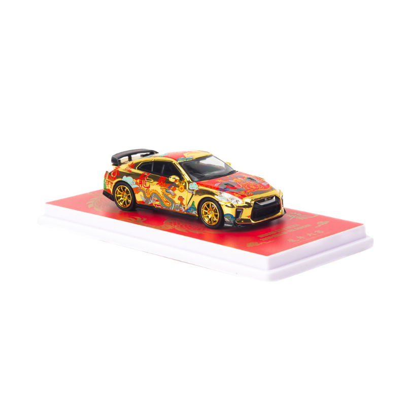 Mô hình xe Nissan GTR (R35)  Year Of The Dragon Special Edition 2024 1:64 Inno Model