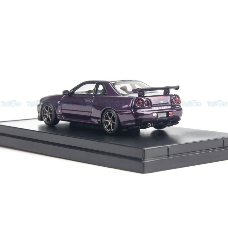  Mô hình xe Nissan Skyline GT-R R34 V-Spec II 1:64 MOTORHELIX 