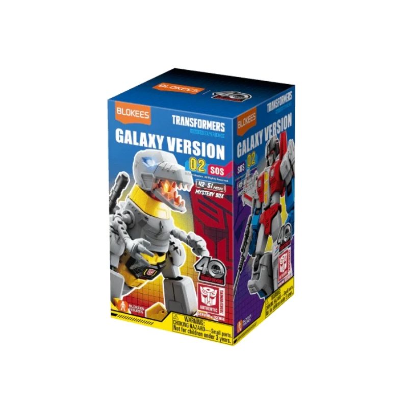 Mô hình đồ chơi Lắp ráp Blind box Transformers Galaxy Version 2 SOS Model Kits BLOKEES