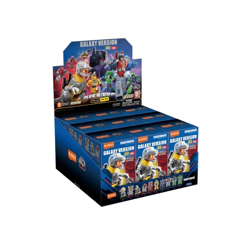 Mô hình đồ chơi Lắp ráp Blind box Transformers Galaxy Version 2 SOS Model Kits BLOKEES
