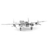  Mô hình kim loại lắp ráp 3D Máy Bay Avro Lancaster Bomber (Silver) – Metal Works MP137 