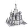  Mô hình nhà thờ chính toà Saint Basil lắp ráp kim loại 3D – Piececool MP438 