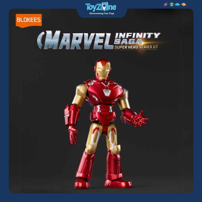 Mô hình đồ chơi Lắp ráp Blind box Marvel Infinite Saga Series 01 Model Kits BLOKEES