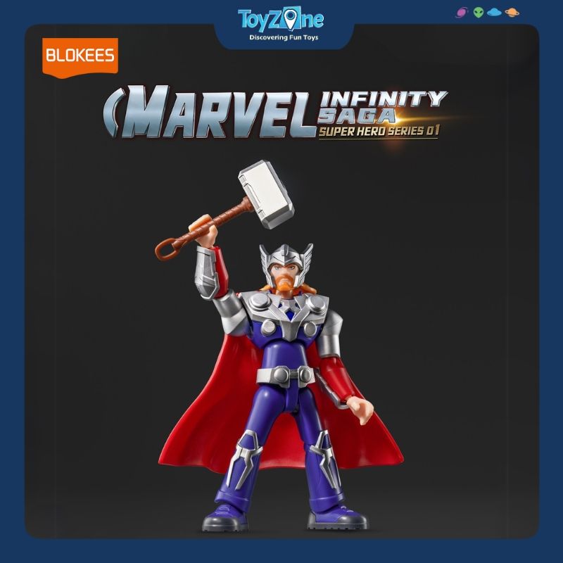 Mô hình đồ chơi Lắp ráp Blind box Marvel Infinite Saga Series 01 Model Kits BLOKEES
