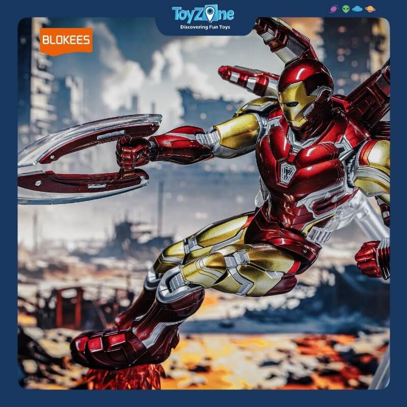 Mô hình đồ chơi Lắp ráp Iron Man Mark 85 ( MK85 ) Marvel EX Version Model Kits BLOKEES