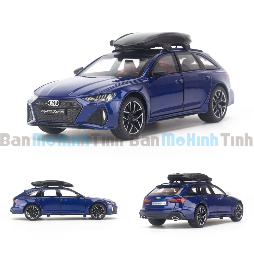 Mô hình xe Audi RS6 2019 1:24 Jinlifang