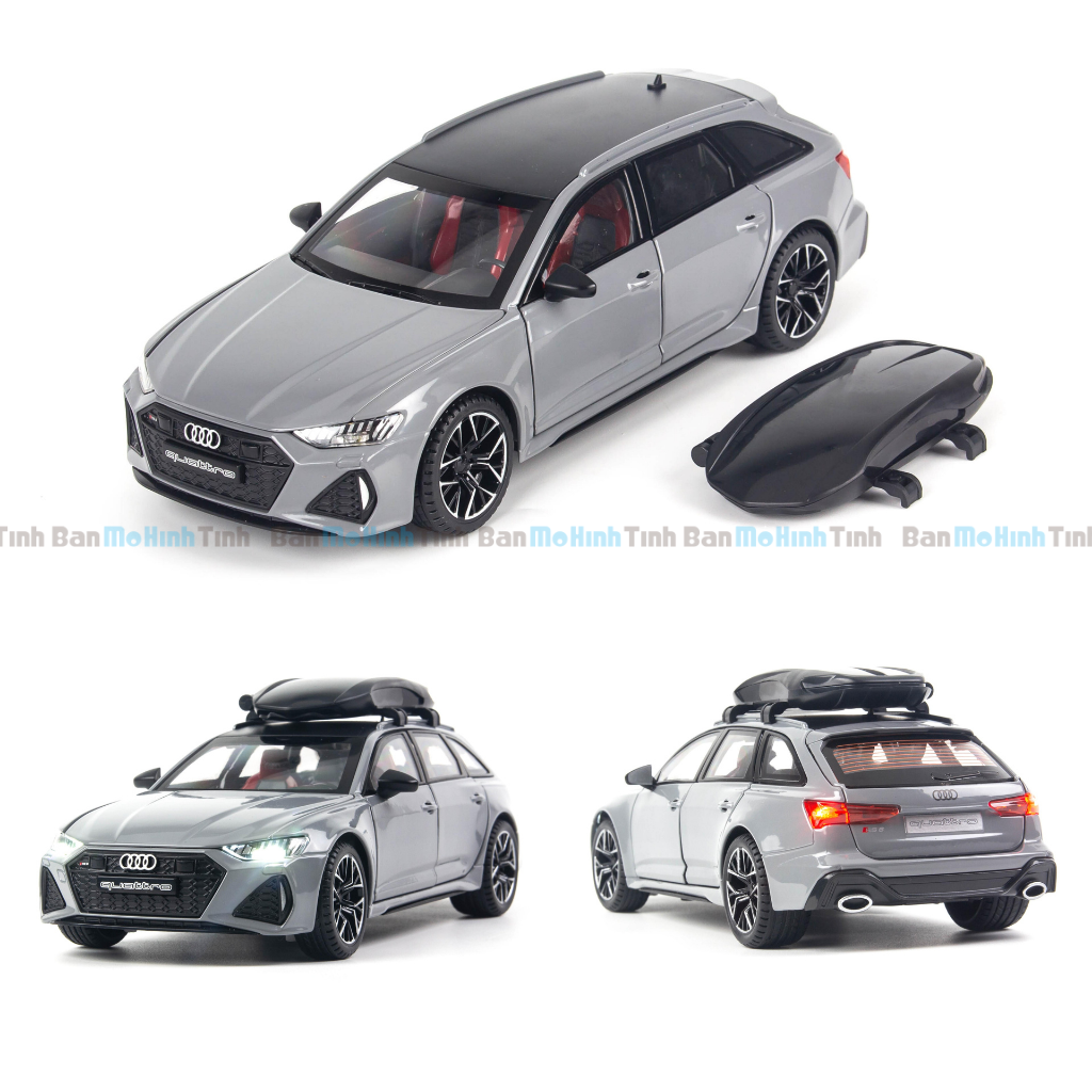 Mô hình xe Audi RS6 2019 1:24 Jinlifang