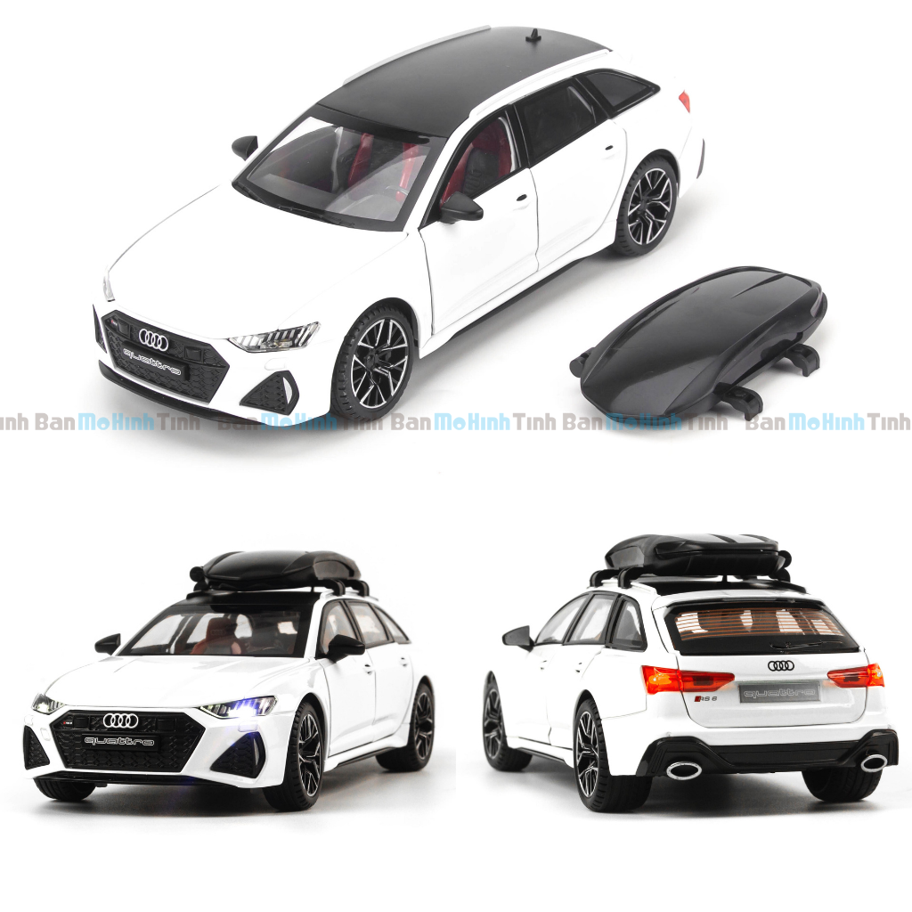 Mô hình xe Audi RS6 2019 1:24 Jinlifang