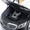 Mô hình xe sang Mercedes-Benz Maybach S650 2019 1:18 Almost Real Black (5)