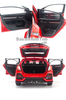 Mô hình xe thể thao Honda Civic Hatchback 2020 1:18 Dealer Red (6)