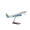  Mô hình máy bay Airbus Bamboo Airways 47cm lắp ráp có đèn Everfly 