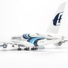  Mô hình máy bay Malaysia Airlines Airbus A380 47cm lắp ráp có đèn Everfly 