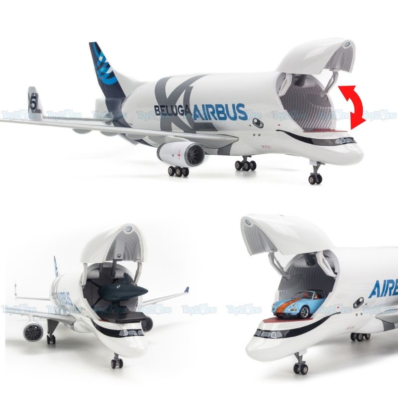 Mô hình máy bay vận tải Airbus Beluga XL A330-743L 42cm 1:150 Art Crown Model