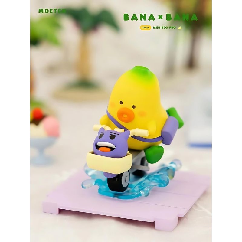 Mô hình đồ chơi Blind box Bana x Bana Emoji Playground Micro Box Pro Series MOETCH