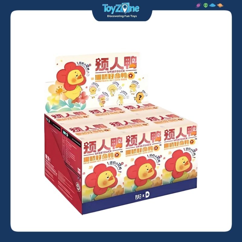 Mô hình Blind box Gấu bông Upset Duck Version 2 Act Cute Duck RONGCREATOR