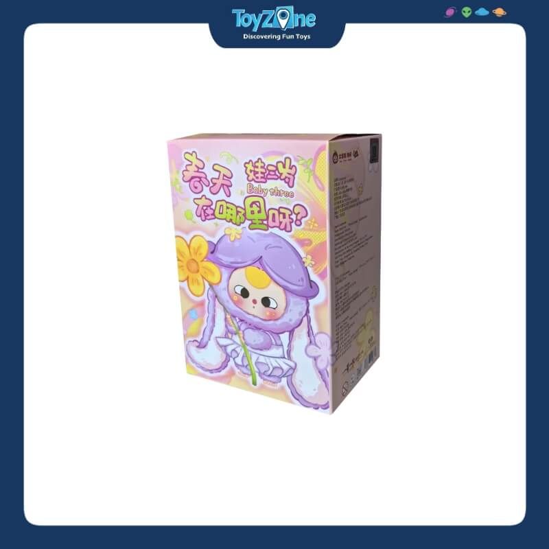 Mô hình Blind box Móc khóa Gấu bông Baby Three Where Is Spring ( Mùa Xuân Ở Đâu ) CUREPLANETA