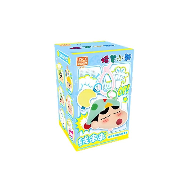 Mô hình Blind box Móc khóa Gấu bông Crayon Shin-chan Mini Storage Bag LDCX