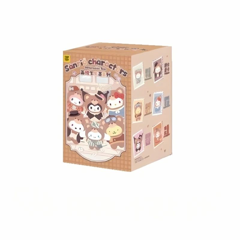 Mô hình Blind box Móc khóa Gấu Bông Sanrio Family British Afternoon Tea ( Trà Chiều Kiểu Anh ) TOP TOY