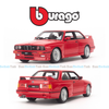  Mô hình xe BMW M3 E30 1988 1:24 Bburago 