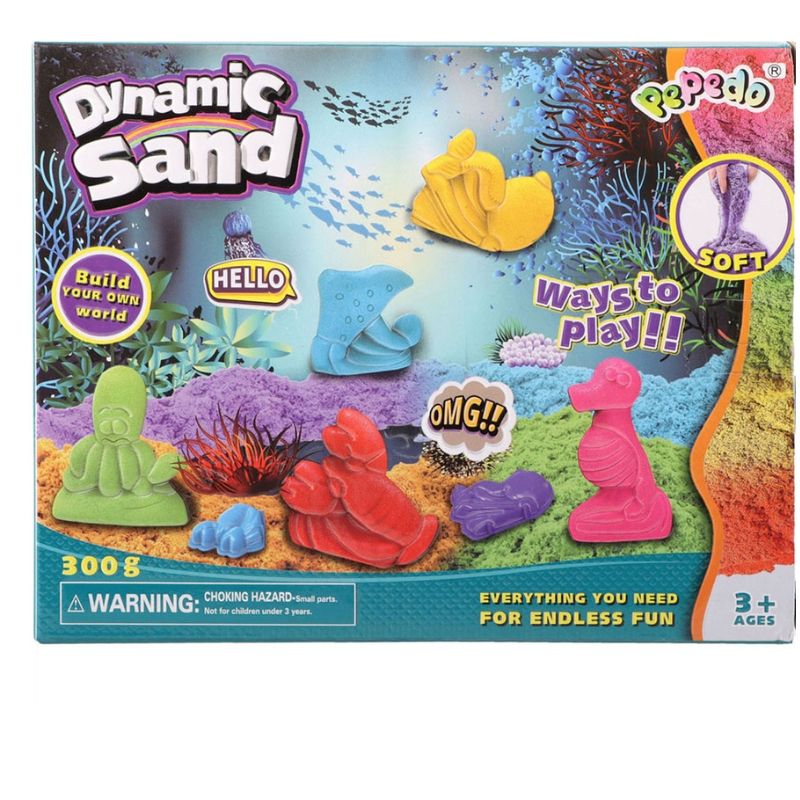 Bộ đồ chơi Cát động lực 300 gram Pepedo