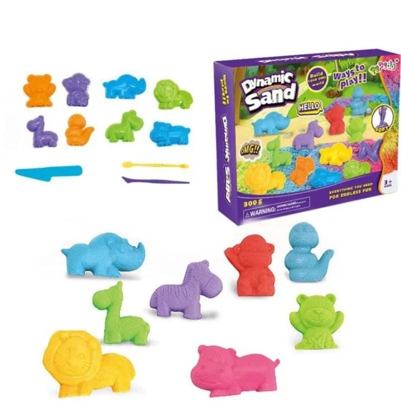 Bộ đồ chơi Cát động lực 300 gram Pepedo