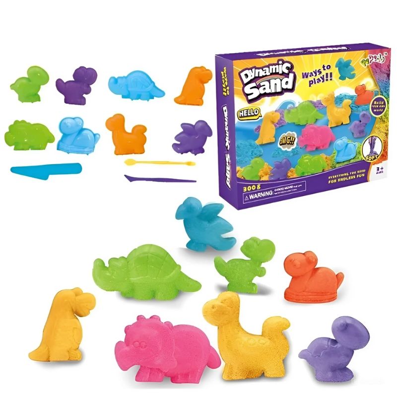 Bộ đồ chơi Cát động lực 300 gram Pepedo